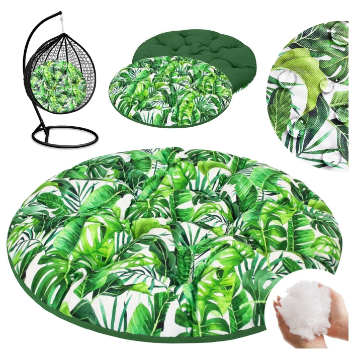 Poduszka Wodoodporna 95 cm Jungle Zieleń/Oxf.Green