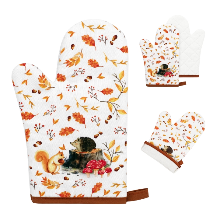 Rękawica kuchenna Autumn Vibes 17x28 cm Jeż