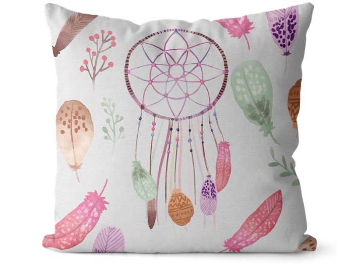 Poszewka Deco Canoa Łapacz snów Róż 45x45 cm