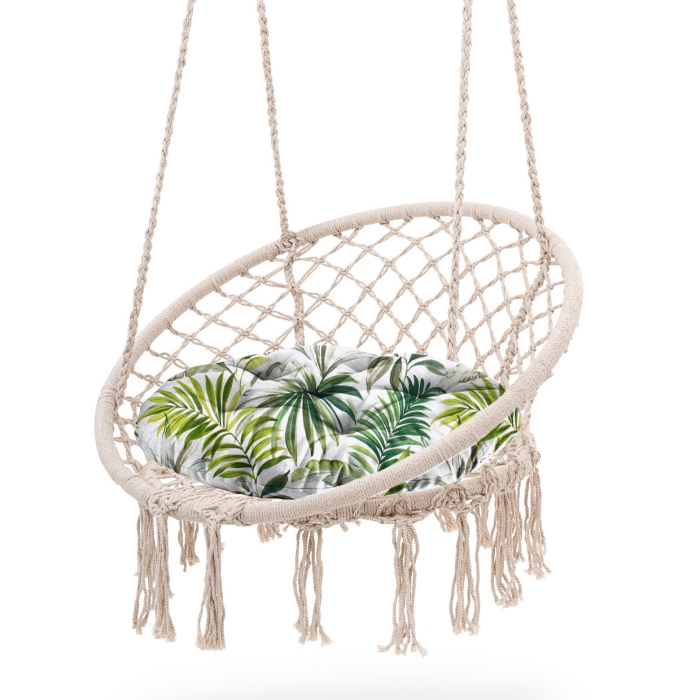 Poduszka na bocianie gniazdo śr 65cm Fenix Zielony