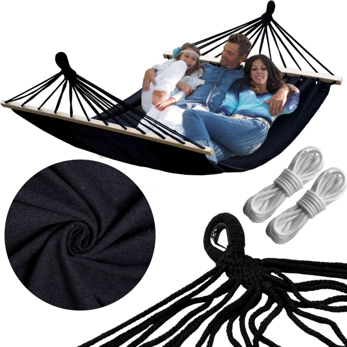 Hamak Ultimate XXL 220x160 cm Grafitowy