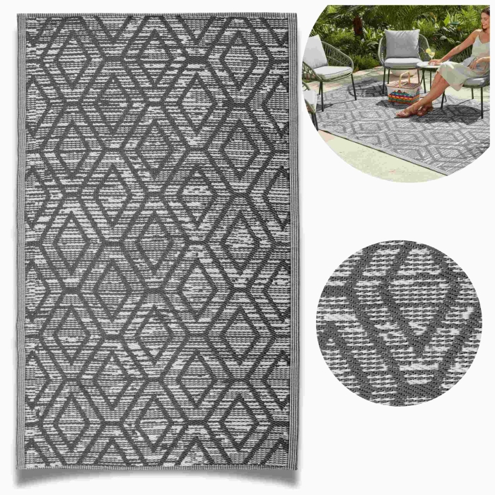 Dywan zewnętrzny LOROS GRAY 120x170 cm