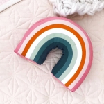 Poduszka FUNNY Rainbow kształt plusz TĘCZA