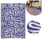 Dywan zewnętrzny BREEZE LINE 120x170 cm Blue