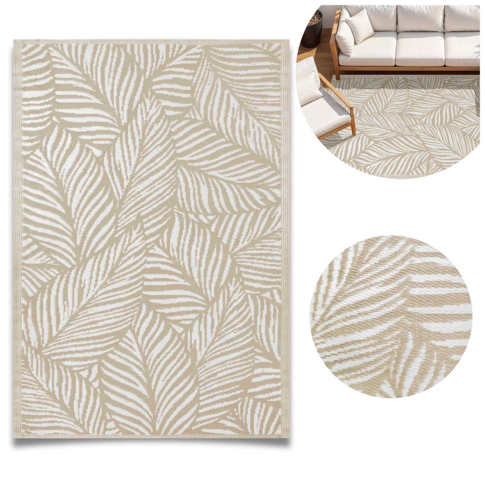 Dywan zewnętrzny LAGOON SPIRIT 120x170 cm Beige