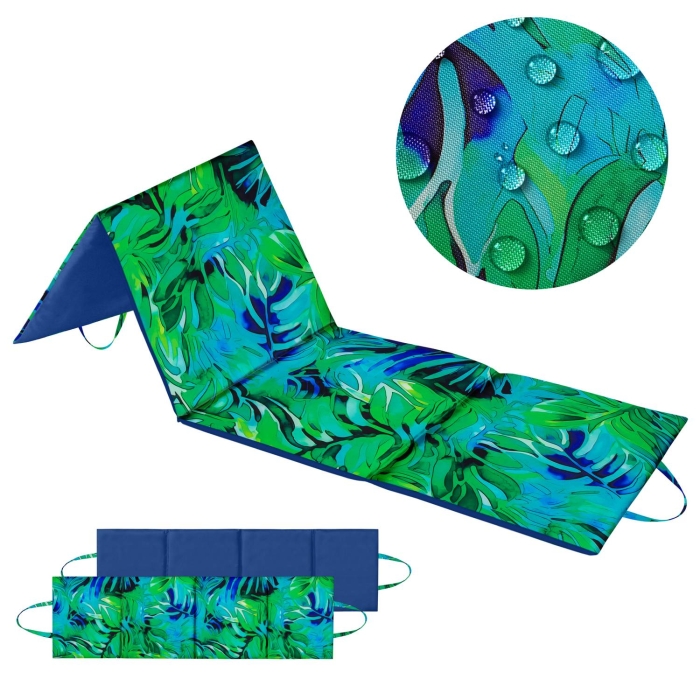 Mata plażowa 180x50x3 Oxford Navy Blue+ Aruba