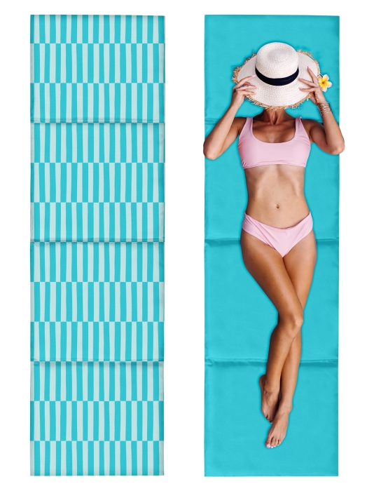 Mata plażowa 180x50x2 Oxford Błękit/Garden Linea G