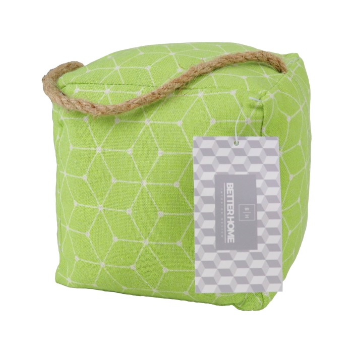 STOPER DO DRZWI CUBES&CO 16X14CM ZIELEŃ