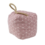 STOPER DO DRZWI CUBES&CO 16X14CM RÓŻ