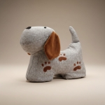 STOPER DO DRZWI FRANCO&FRIENDS PIES 25 CM MATT