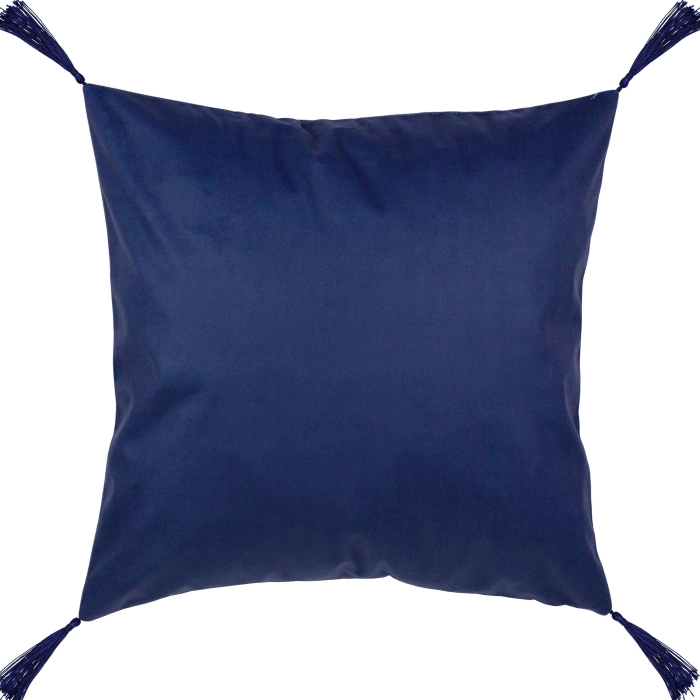 Poszewka Velvet NEMO Kenya 40x40 cm Chwosty Granat