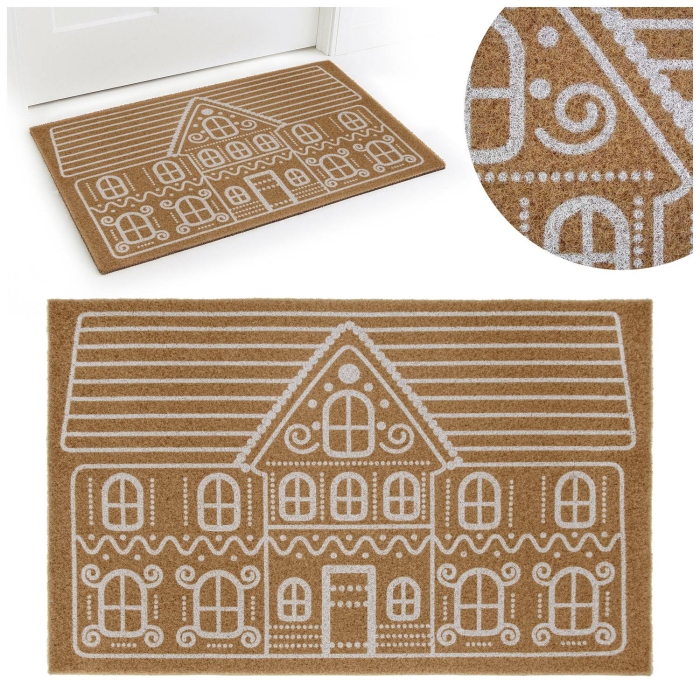 Wycieraczka coconut GINGER BREAD HOUSE 50x80 cm