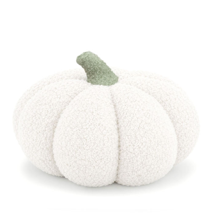 Poduszka kształt PUMPKIN Dynia 30x30 cm Krem