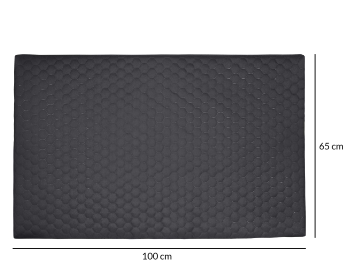 Materac Daisy 3x65x100 cm Grafitowy