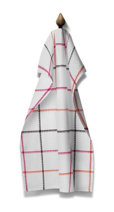 Ręcznik kuchenny bawełna 38x64 cm Check 3 Kratka