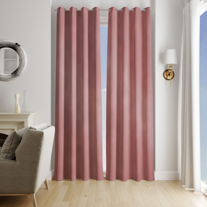 Zasłona Paola Premium VELVET Rosa 140x260 Róż