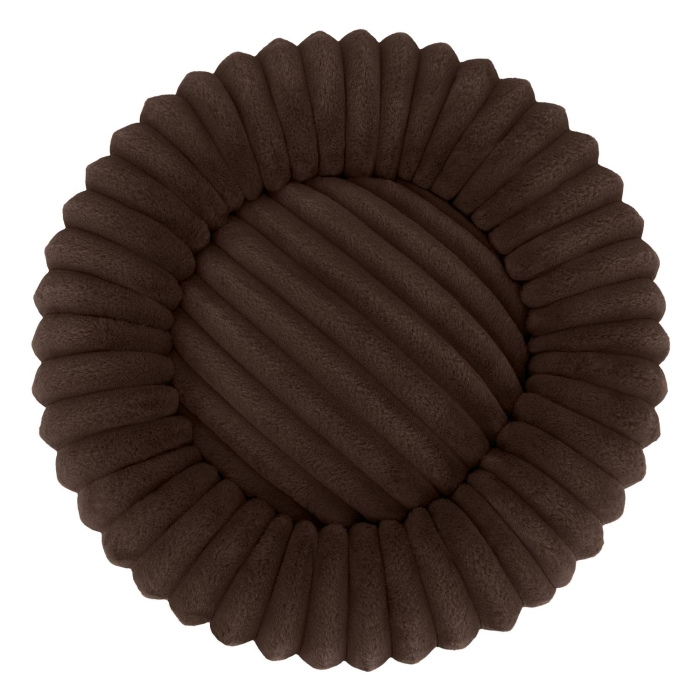 Legowisko Royal Lounge faux fur 60x60 cm Brąz