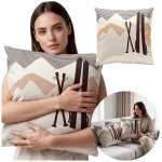 Poszewka VELVET INVERNO WINTER Zima Narty 45x45
