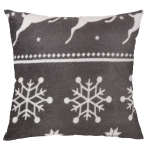 Poszewka SCANDI CLASSIC STYLE #2 40x40 cm Szary