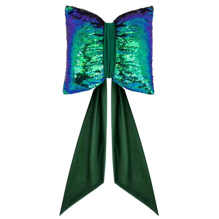 Kokarda Deco Glam & Shine 38x38+60cm Zieleń multi